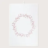 Geschirrtuch REDBERRYWREATH Weiss