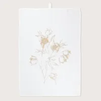 Geschirrtuch HELLEBORUS Weiss