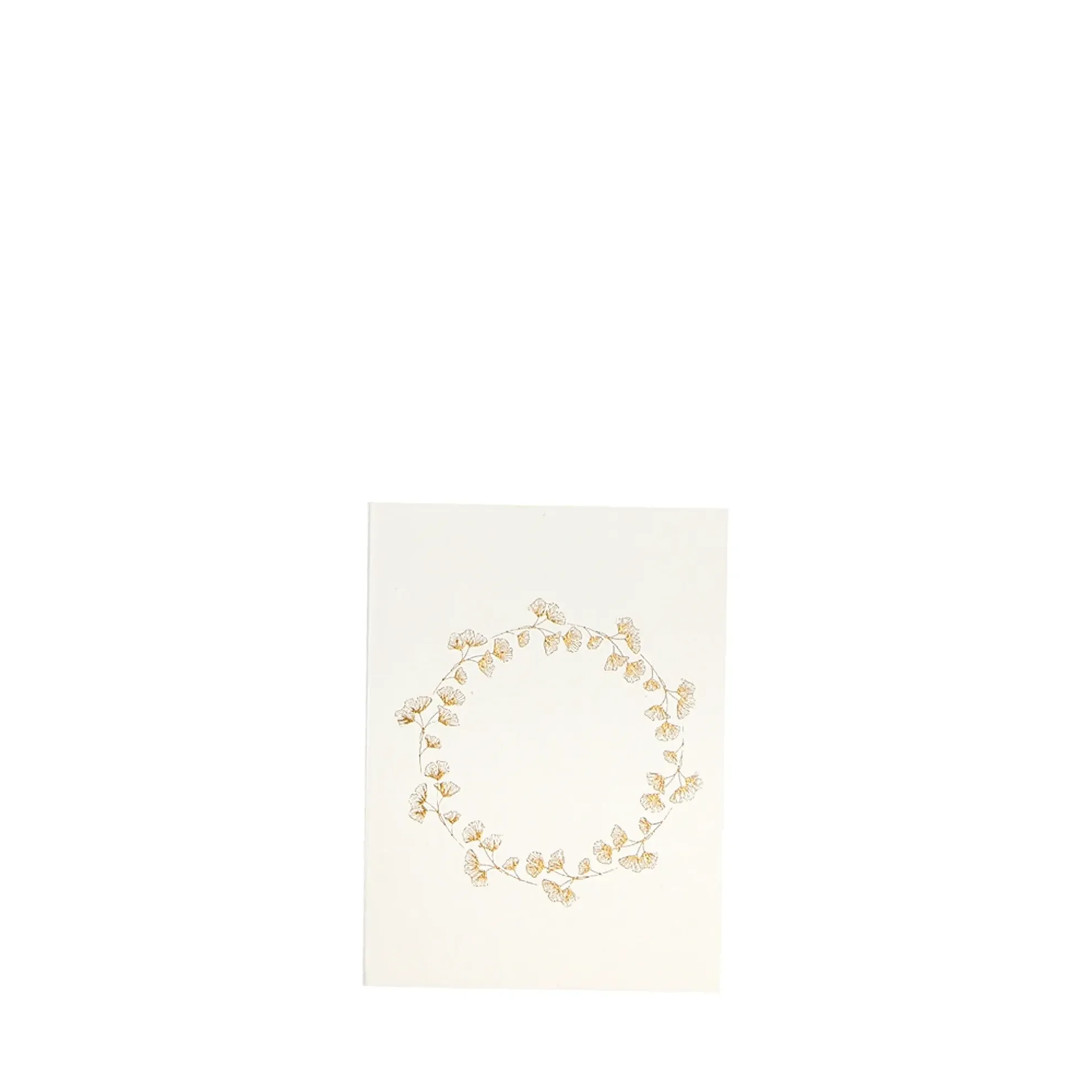 Grüßkarte CARD-GINKGOWREATH-small