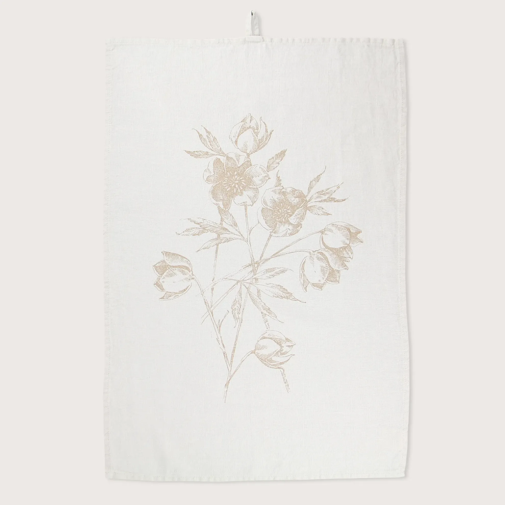 Geschirrtuch HELLEBORUS Chalk