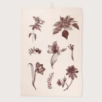 Geschirrtuch XMASFLOWERS Toasted Almond