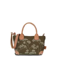 Hand-Umhängetasche JOANA XS - Filz-Leder 22 x 16 x 9 cm