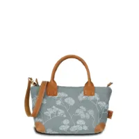 Hand-Umhängetasche JOANA XS - Filz-Leder 22 x 16 x 9 cm