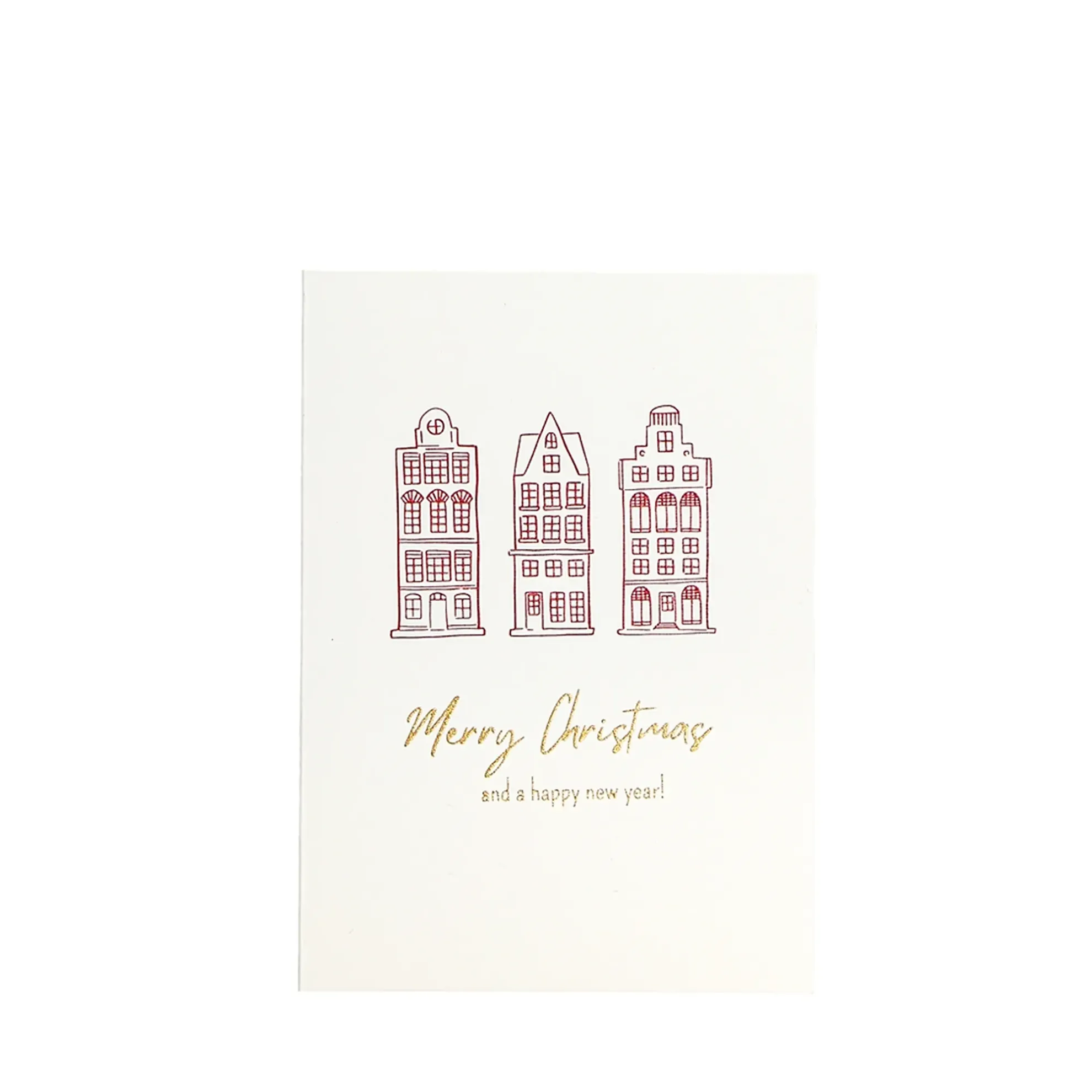 Grüßkarte CARD-XMASHOME-DIN-B6