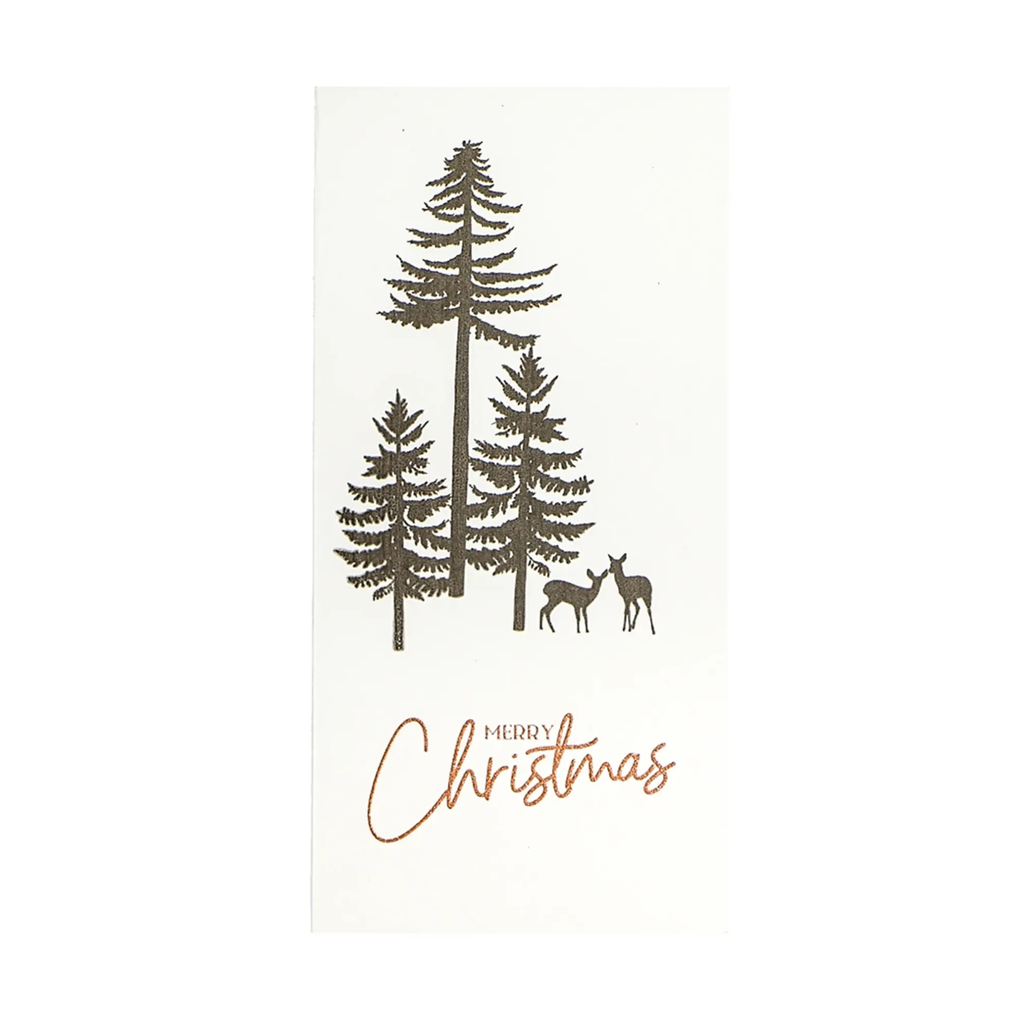 Grüßkarte CARD-WINTERROEDEERS-DIN-lang