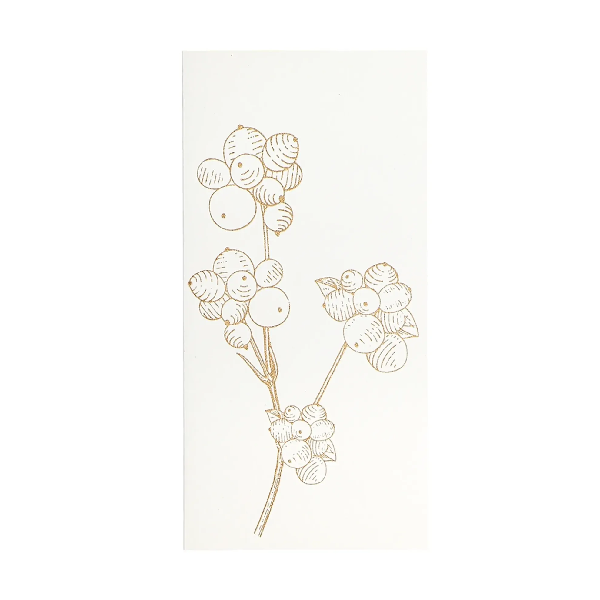 Grüßkarte CARD-SNOWBERRY-DIN-lang