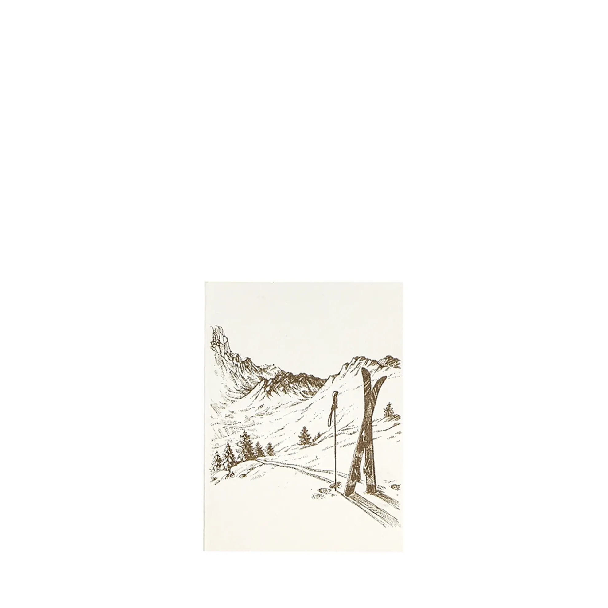 Grüßkarte CARD-SKI-small