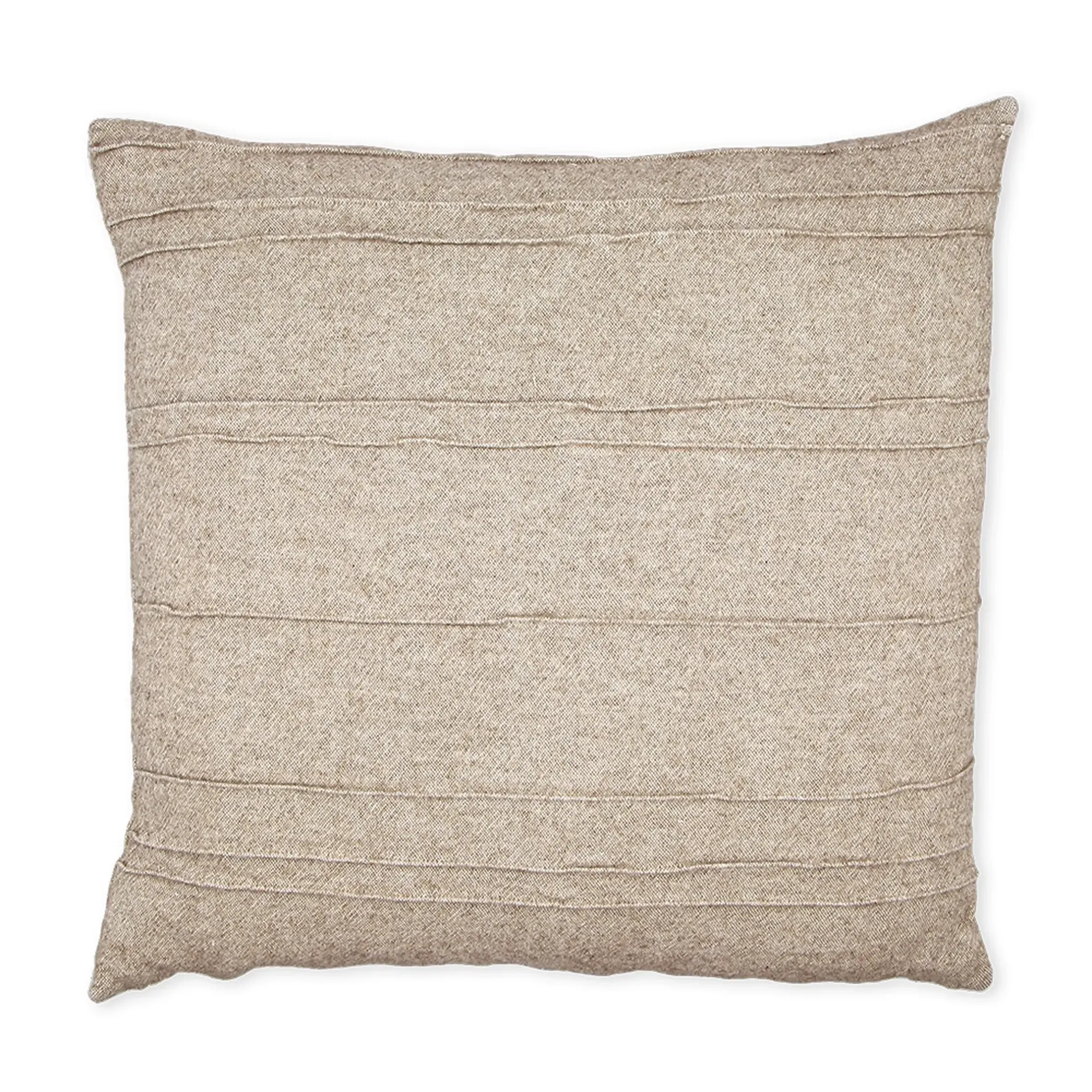 Wollekissen BIESE - Mischgewebe Wolle / Leinen 59 x 60 cm