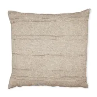 Wollekissen BIESE - Mischgewebe Wolle / Leinen 59 x 60 cm